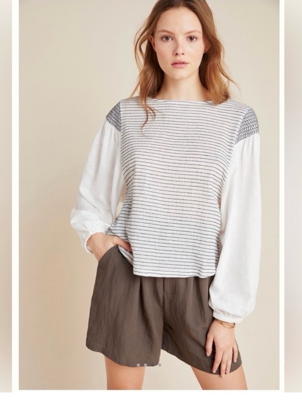By Anthropologie Aiden L Top